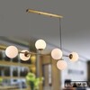 Миниатюра фото подвесная люстра ilamp golden 9136p/6 gl-wh | 220svet.ru