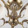 Миниатюра фото потолочная люстра eurosvet 60107/5 античная бронза | 220svet.ru