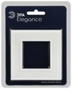 Миниатюра фото рамка для розеток и выключателей эра elegance 14-5101-01м на 1 пост, стекло, белый матовый+бел. б0065832 | 220svet.ru