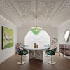 Миниатюра фото подвесной светильник loft it murano 10580/800 clear green | 220svet.ru