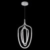 Миниатюра фото подвесной светильник crystal lux pera sp50w led chrome | 220svet.ru