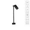 Миниатюра фото подсветка для ювелирных изделий arte lamp presto a6396lt-1bk | 220svet.ru