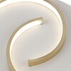 Миниатюра фото потолочный светильник lumion twist 8020/75cl шампань | 220svet.ru