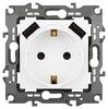 Миниатюра фото розетка эра серия 12 12-4109-01м 2p+e 16a-250в штор. с 2xusb 5в-3а белый матовый б0065728 | 220svet.ru
