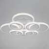 Миниатюра фото светильник потолочный reluce 06333-0.3-3+3a wh (rgb) | 220svet.ru