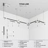 Миниатюра фото подвесной комплект elektrostandard titan line 85009/00 a069726 | 220svet.ru
