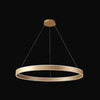 Миниатюра фото подвесная светодиодная люстра crystal lux muchos sp88w led gold | 220svet.ru