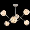 Миниатюра фото потолочная люстра reluce 04897-0.3-06 wt+ch | 220svet.ru