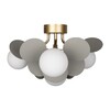 Миниатюра фото потолочная люстра loft it 10008/4c grey | 220svet.ru