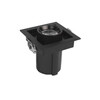 Миниатюра фото встраиваемый светильник loft it apex 10327/d black | 220svet.ru
