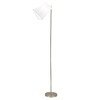 Миниатюра фото торшер escada hall chrome/white 10185/t white | 220svet.ru