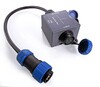 Миниатюра фото распределитель deko-light distributor weipu 2 connections 4-pole 730301 | 220svet.ru