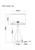 Миниатюра фото настольная лампа arte lamp naos a5043lt-1wh | 220svet.ru