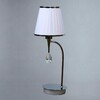 Миниатюра фото настольная лампа brizzi alora ma 01625t/001 chrome | 220svet.ru