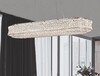 Миниатюра фото подвесной светодиодный светильник newport venera 8510/120 chrome м0069973 | 220svet.ru