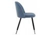 Миниатюра фото стул gabi blue / black | 220svet.ru