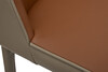 Миниатюра фото стул барный экокожа терракотовый/бежевый garda decor 163yh-16995 | 220svet.ru