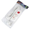 Миниатюра фото удлинитель uniel ultra 2гн х 5м с/з s-gcu2-5b white ul-00010012 | 220svet.ru