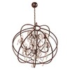 Миниатюра фото подвесная люстра loft it foucaults orb crystal loft1897/6 | 220svet.ru