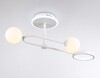 Миниатюра фото потолочный светодиодный светильник ambrella light comfort linetech fl66221 | 220svet.ru