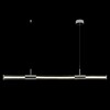 Миниатюра фото подвесной светодиодный светильник crystal lux lineup sp24w led chrome | 220svet.ru