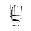 Миниатюра фото люстра kink light маджена черный 07656-3a,19(4000k) | 220svet.ru