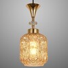 Миниатюра фото подвесной светильник reluce 02003-0.9-02 amber | 220svet.ru