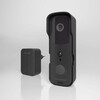 Миниатюра фото умный видеозвонок elektrostandard wi-fi 76105/00 черный | 220svet.ru