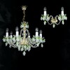 Миниатюра фото подвесная люстра artglass gizela vi. vino white st | 220svet.ru