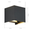Миниатюра фото уличный настенный светильник st luce brik sl9513.701.01 | 220svet.ru