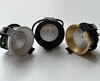 Миниатюра фото встраиваемый светодиодный светильник italline it08-8035 gold 3000k | 220svet.ru