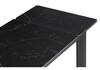 Миниатюра фото керамический стол раздвижной woodville кина 90(130)х65х76 shakespeare black / черный 588063 | 220svet.ru