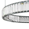 Миниатюра фото подвесной светильник loft it crystal ring 10135/3 chrome | 220svet.ru
