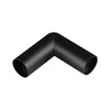 Миниатюра фото соединитель угловой токопроводящий novotech glat 359977 черный | 220svet.ru