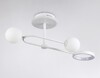 Миниатюра фото потолочный светодиодный светильник ambrella light comfort linetech fl66221 | 220svet.ru