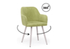 Миниатюра фото стул поворотный на металлокаркасе woodville инфини 360 зеленый (ocean 013) / серый 631750 | 220svet.ru