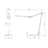 Миниатюра фото настольная лампа elektrostandard tl70240 a065290 | 220svet.ru