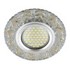 Миниатюра фото встраиваемый светильник fametto luciole dls-l146 gu5.3 glassy/gold | 220svet.ru