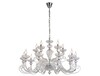 Миниатюра фото подвесная люстра newport 8620+5/c chrome clear м0071527 | 220svet.ru
