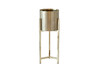 Миниатюра фото подставка под цветы золото garda decor 13rxfp3105l-gold | 220svet.ru