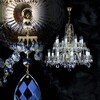 Миниатюра фото подвесная люстра artglass zita xvi. full cut ce | 220svet.ru