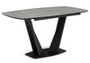 Миниатюра фото керамический стол раскладной 140(180)х80 woodville вейл larka grey / черный 625961 | 220svet.ru
