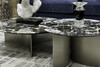 Миниатюра фото стол журнальный черный garda decor 57el-10311 | 220svet.ru