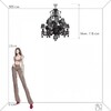 Миниатюра фото подвесная люстра loft it 10210/12 black | 220svet.ru
