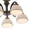 Миниатюра фото потолочная люстра escada ballad 2134/5p bronze | 220svet.ru
