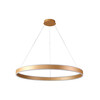 Миниатюра фото подвесная светодиодная люстра crystal lux muchos sp88w led gold | 220svet.ru