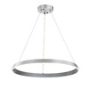 Миниатюра фото подвесной светодиодный светильник indigo orta 14019/1p silver v000091l | 220svet.ru