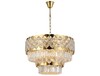 Миниатюра фото подвесная люстра newport 8301/60 c gold polished м0070637 | 220svet.ru