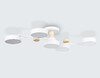 Миниатюра фото потолочная светодиодная люстра на штанге с пультом ду ambrella light comfort fl4834 | 220svet.ru