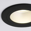 Миниатюра фото встраиваемый светильник elektrostandard 122 mr16 серебро/черный a053354 | 220svet.ru